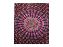Laxiscreed Tecido Decorativo Boémio Com Mandala Indiana Para Parede E Cama, Decoração Artística De Casa