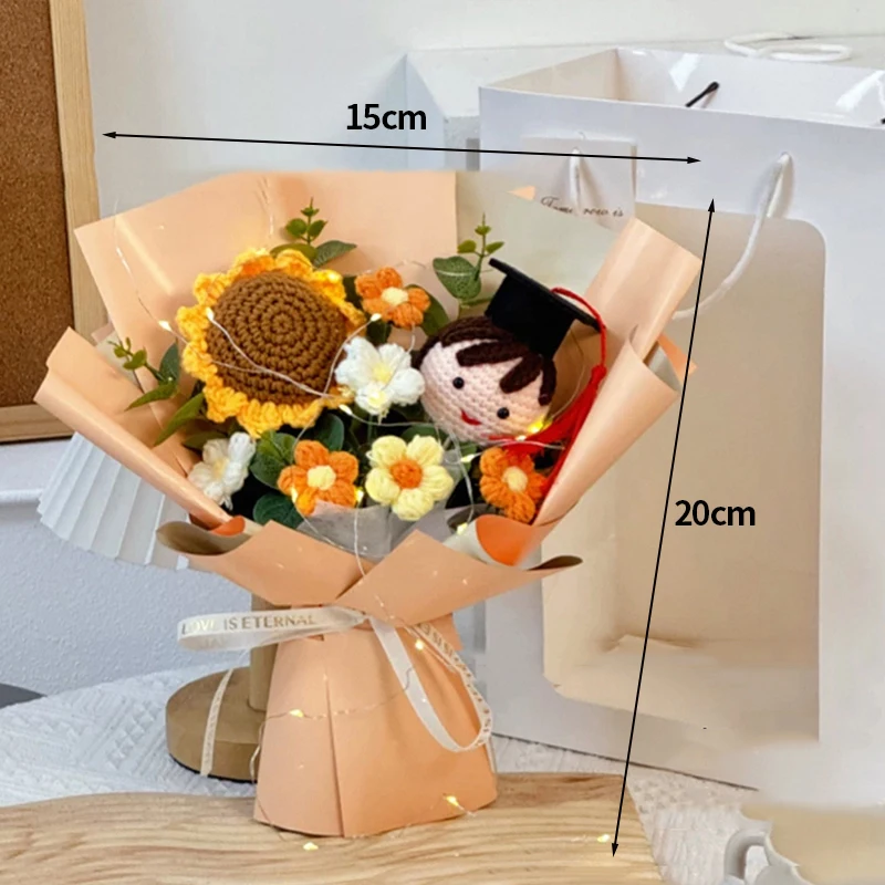 Buquês Feitos À Mão, Presentes De Flores Para Formatura, Buquês Prontos.