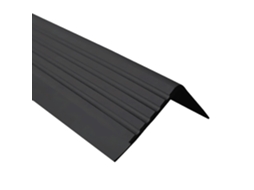 Perfil De Borda De Escada Quest Pvc 40x40 Mm, Preto, 150 Cm