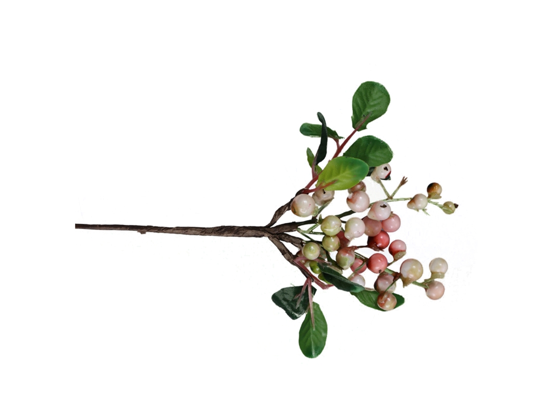 Laxiscreed Arranjo Floral Com Frutas De Espuma Para Decoração De Natal Vermelha E Branca