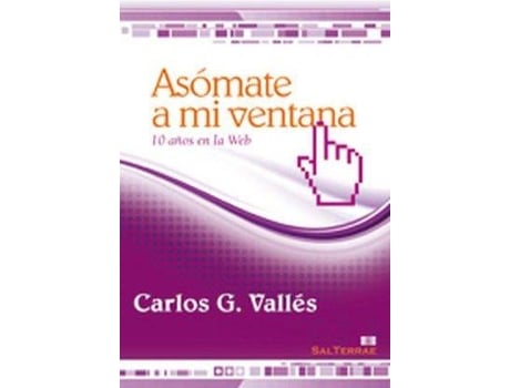 Livro Asómate A Mi Ventana de Carlos González Vallés (Espanhol)