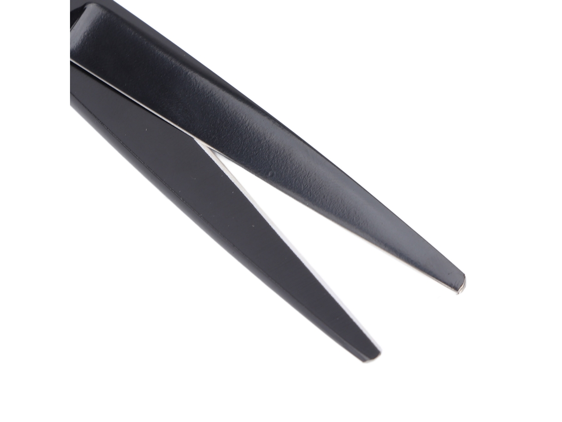 Tesouras De Cabelo (aço Inoxidável Preto Ajustável De 5,5 Polegadas) + Eoocoo