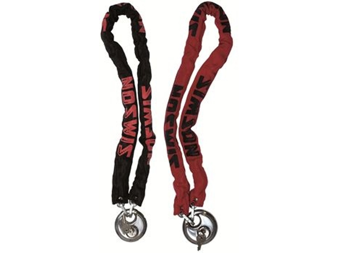 Chain Lock 1000 X 5,5 Mm Black / Red SIMSON