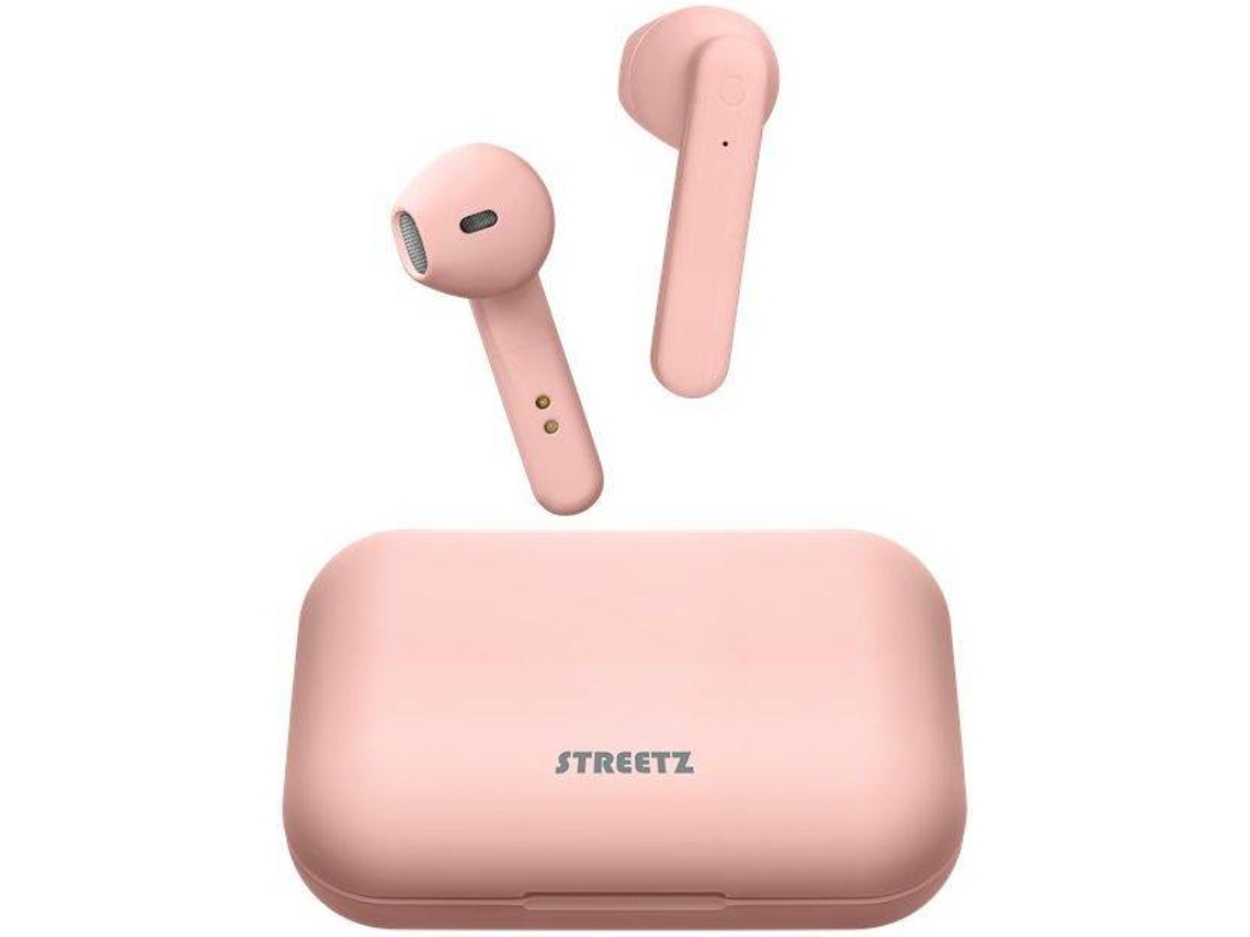 Auriculares Bluetooth True Wireless STREETZ Tws-1106 (Outlet Caixa Aberta - In Ear - Microfone - Rosa)