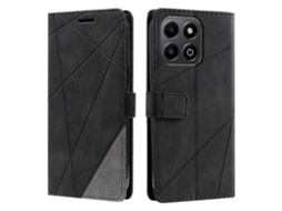 Capa De Celular De Couro Com Emenda Skin Feel