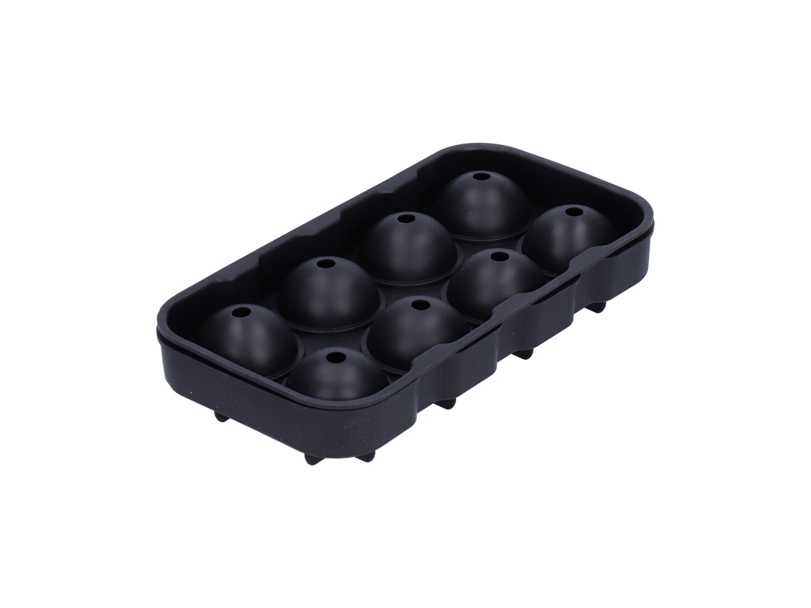 Laxiscreed Molde De Silicone Para Gelo Com 8 Grades, Perfeito Para Diversas Bebidas