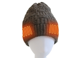 2026 gorro Tejido Caliente Recargable com Bateria para Inverno, Calor Térmico e Quente