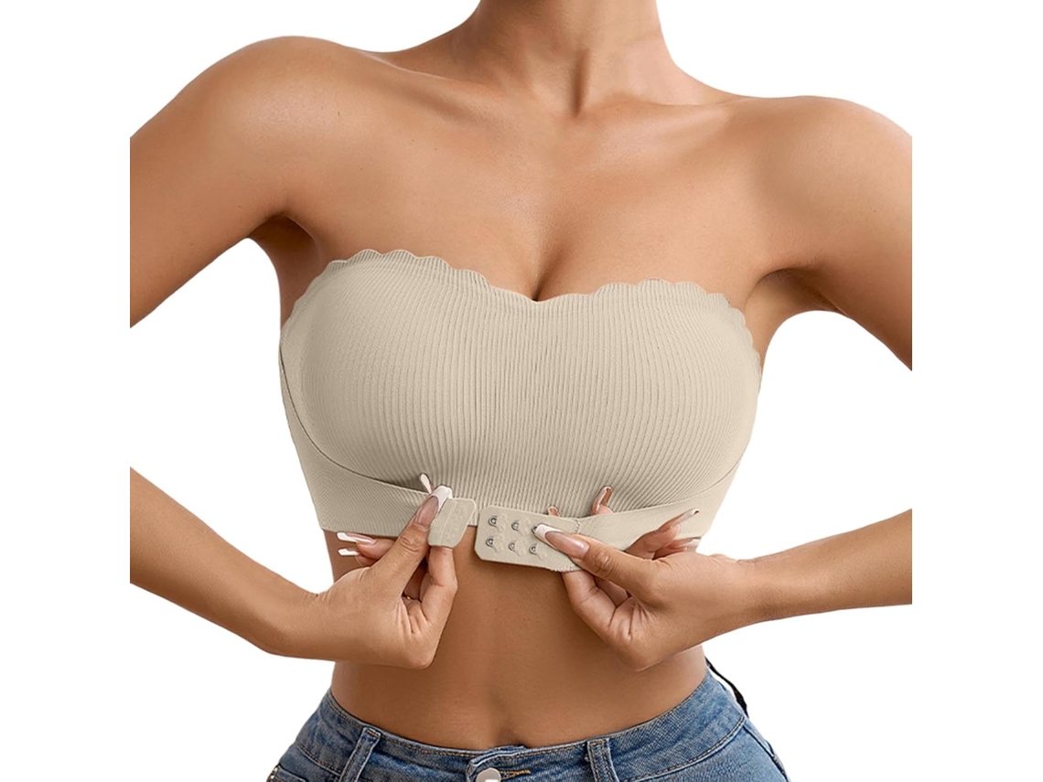 Sutiã Invisível Plus Size Feminino Com Cobertura Total Estendida, Aro