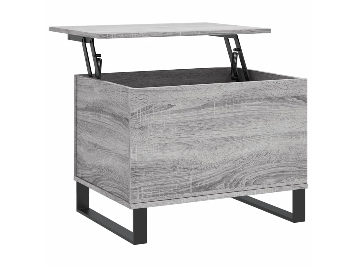 Coffee Table, Coffee Tables Vidaxl Cinzeto Madeira Processada (n/a)