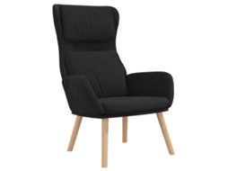 Relaxing Chair, Relaxing Chairs Vidaxl Preto Veludo
