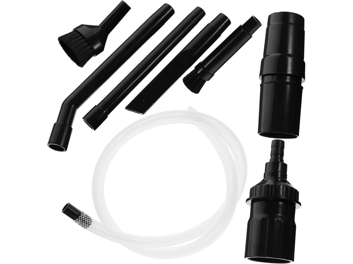 Conjunto de 8 Peças Acessórios para Aspirador Pó, com Encaixes Plástico Compatíveis Diversos Modelos CHABERLU