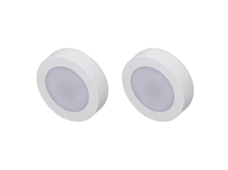 Laxiscreed Light De Parede Led Redonda Com Bateria E Controle Tátil Para Casa