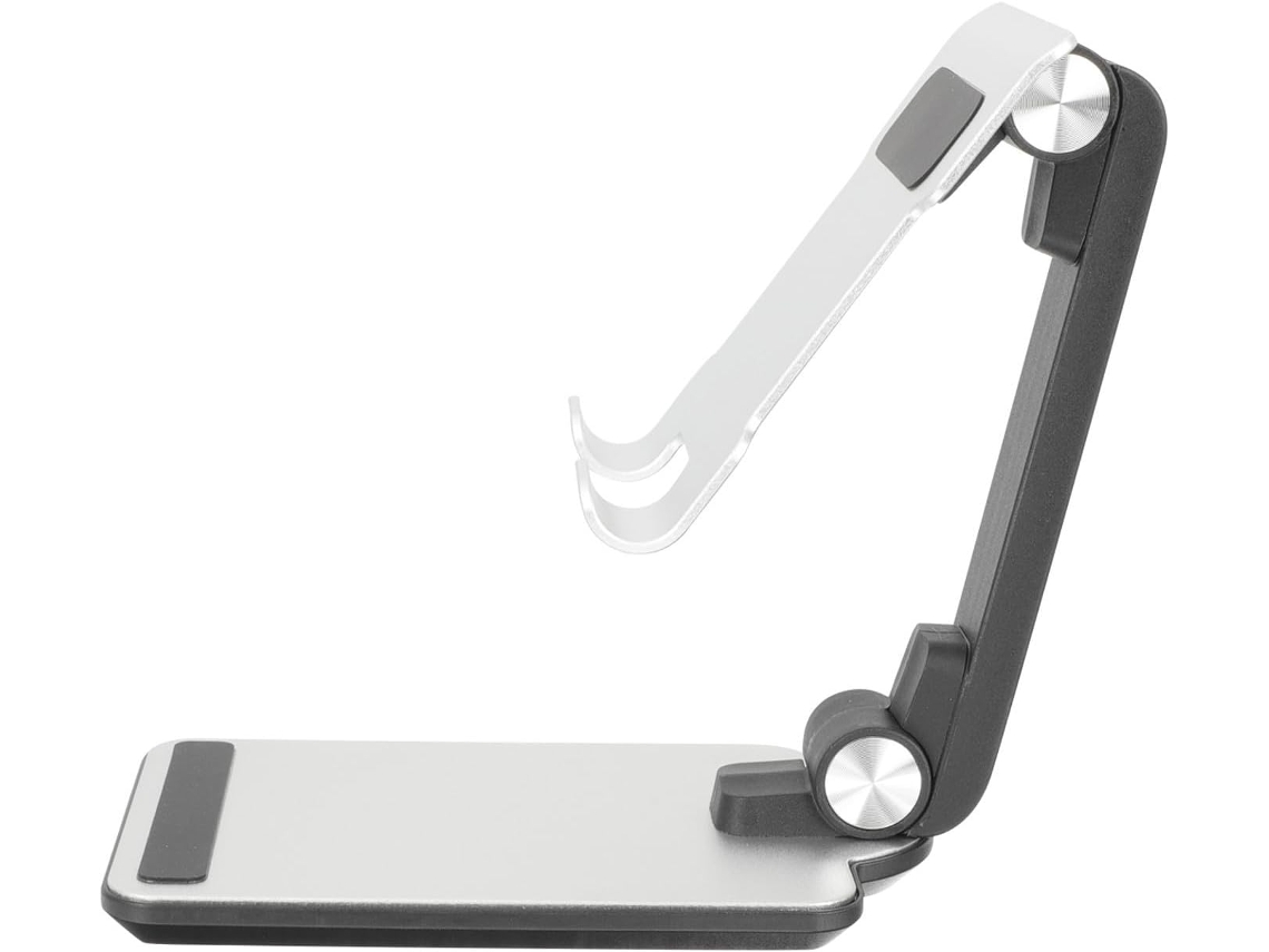 Suporte Ajustável Para Celular E Tablet, Em Liga De Alumínio.