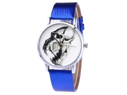 Reloj De Cuarzo Unisex Con Correa De Pu Zhoulianfa T421-yx Azul