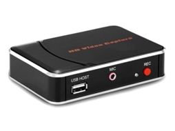 Game Capture Hd 1080p Hdmi Video Capture Box Yizhood Hdmi0117 Y12 Preto