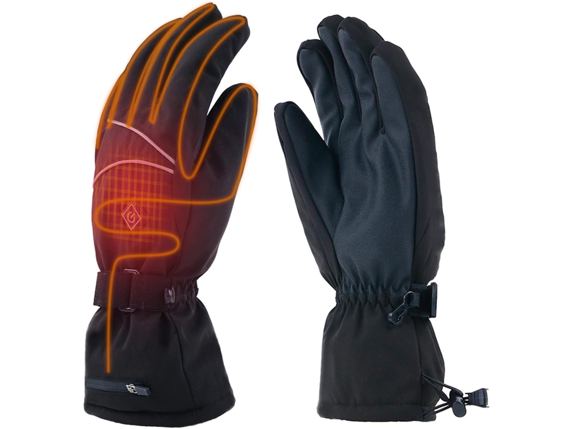 Luvas Elétricas Aquecidas Yeacher Para Homens E Mulheres, Luvas Impermeáveis Com Tela Sensível Ao Toque Para O Inverno