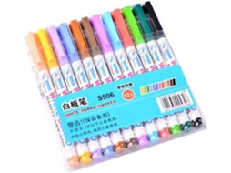 Conjunto de 12 Marcadores para Quadro Branco CHAOCHUANG (Multicor)
