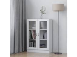 Vitrine 82,5x30,5x115 Cm Madeira Branco Dkd Home Decor
