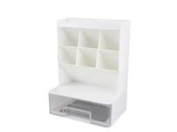 Caixa de Armazenamento de Mesa com Gaveta Múltipla S/MARCA