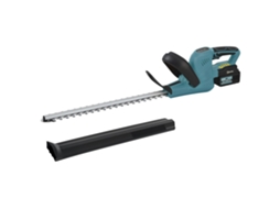 Corta Sebes A Bateria 18v Tesoura Aparadora De Elétrica Com 2 De 4000mah Comprimento Da Lâmina De 51 Cm Azul