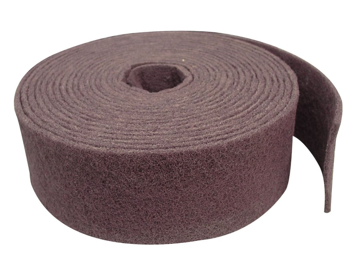 CALFLEX-Rpa120/S-Rolos De Fibra Abrasiva Não Tecida De Qualidade Profissional (Largura 120 Mm Comprimento 10.000 Mm Grão Uf-500/600)