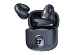 Auriculares De Condução Óssea Bluetooth 5.4 Design Aberto Cancelamento De Ruído Microfone Para Chamadas Lurelia
