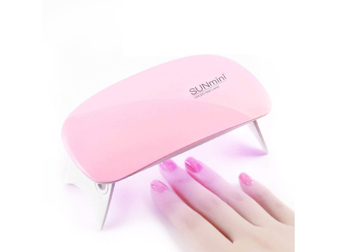 Mini Lâmpada Uv Para Unhas, Secador De Esmalte