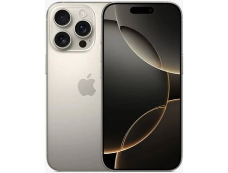 iPhone 16 Pro Max APPLE (Recondicionado Reuse Como Novo - 6.9'' - 256 GB - Titânio Natural)