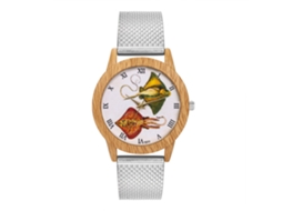 Relojes De Moda Unisex Para Homem E Mulher Relógio De Pulseira De Quartzo (prata)
