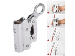 Equipamento de Escalada com Sistema Automático 6kn, Aço Liga, Travamento Automático, Corda Segurança Duo AQUAFORGE