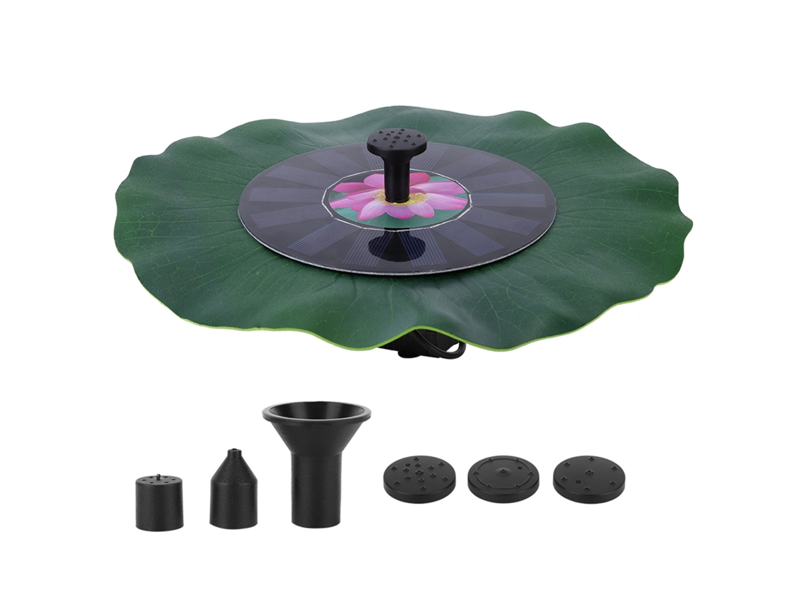 Fonte Solar com Bomba D'água 7v 1.4w para Jardim Lagoa Piscina S/MARCA