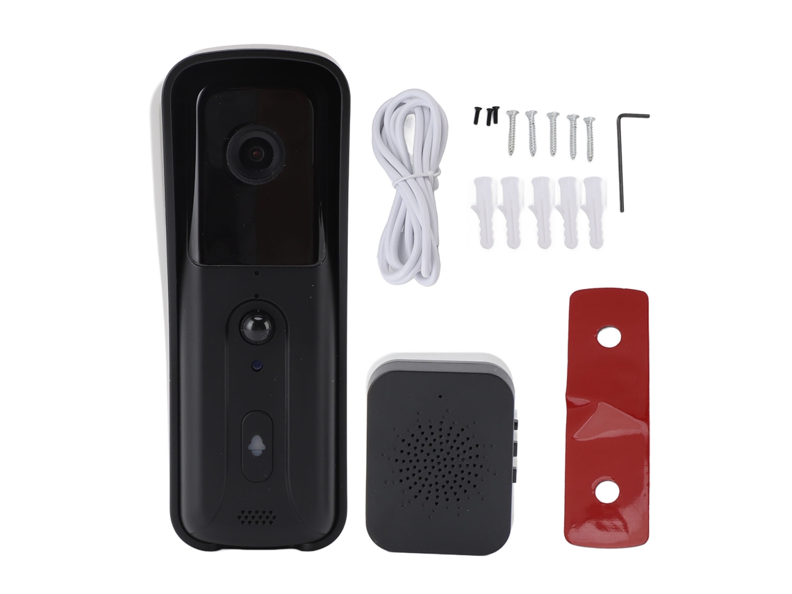 Primerox campainha Inteligente de Vídeo 1080p com Detecção de Movimento Pir Wi fi