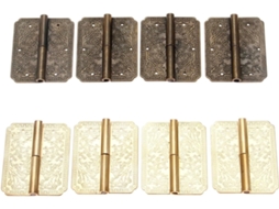 Dobradiça De Cobre Para Móveis 60 * 50mm, Dobradiça Para Porta De Gaveta Armário, Acessórios Decorativos Em Latão Bronze