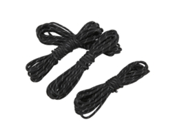 Conjunto de 4 Cordas Paracord refletivas, resistentes à umidade e corrosão