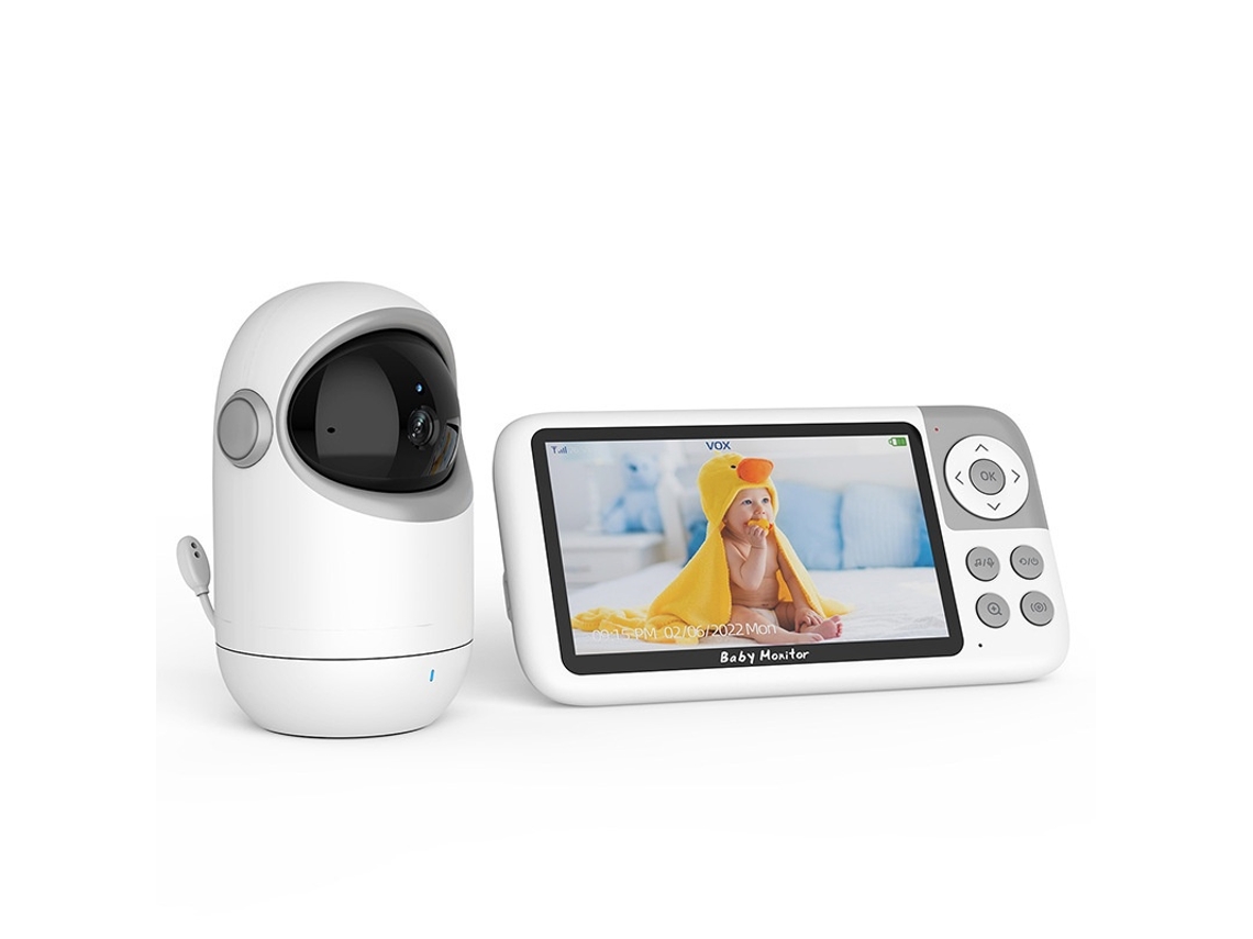 Tressino Monitor De Bebê Com Câmara E Áudio Vb806 (ecrã De 5 Polegadas)