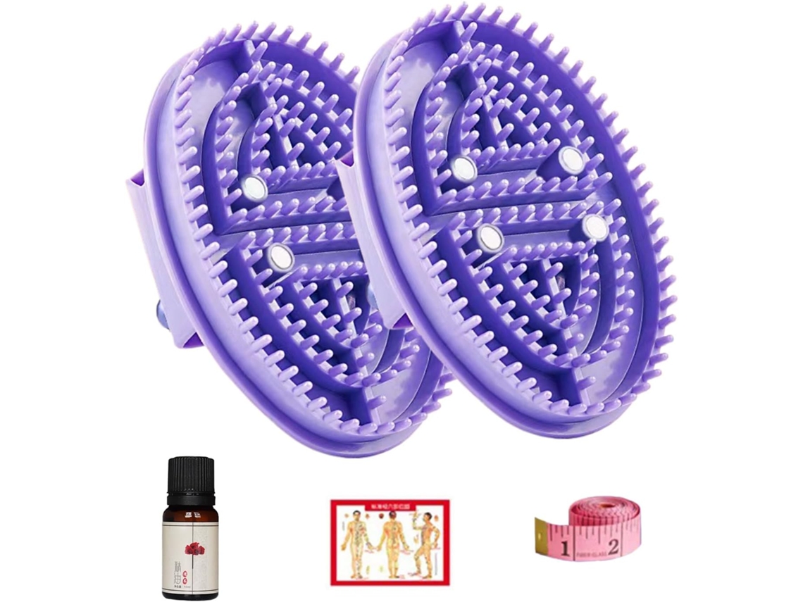 Escova De Massagem Anticelulite | Abdominal Ferramenta Portátil E Ergonômica Estimulação Para Idosos, Viagens, Spas