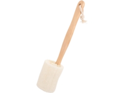 Escova De Banho Esfoliante Bucha Natural, Madeira Leve, Limpeza Corporal Profunda, Uso Doméstico, Esfoliante Para A Pele