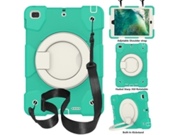 Capa de silicone com proteção total para tablet Webake com suporte e alça para iPad 9.7 2018