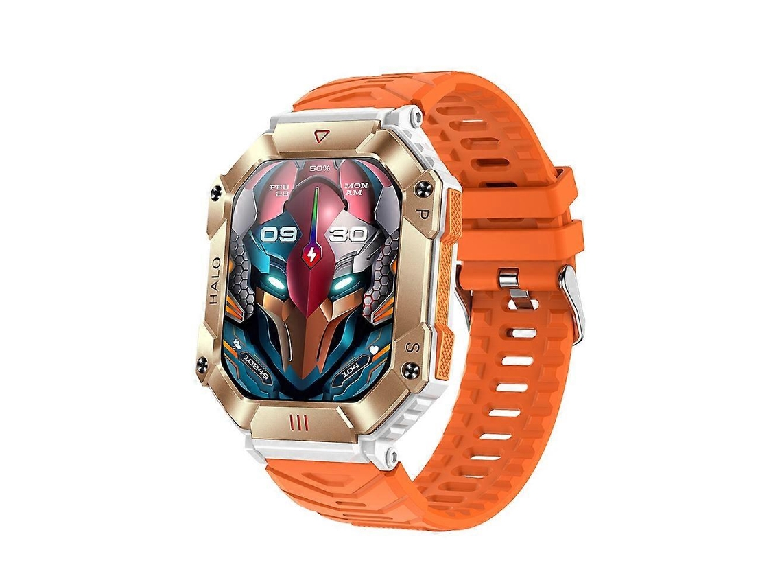 Relógio Inteligente Esportivo Kr80 De 2 Polegadas Com Bluetooth 5.1 E Classificação Ip67, Compatível Com Chamadas Bluetooth, Monitoramento Do Sono, Ox