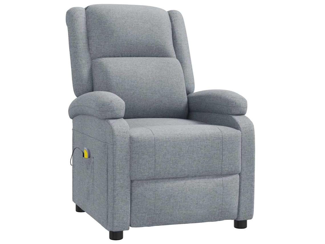Poltrona de massagens VIDAXL Cinzeto Tecido (70x93x98 cm)
