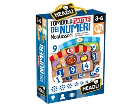 Jogo de cartas HEADU IT20249 (3 anos)