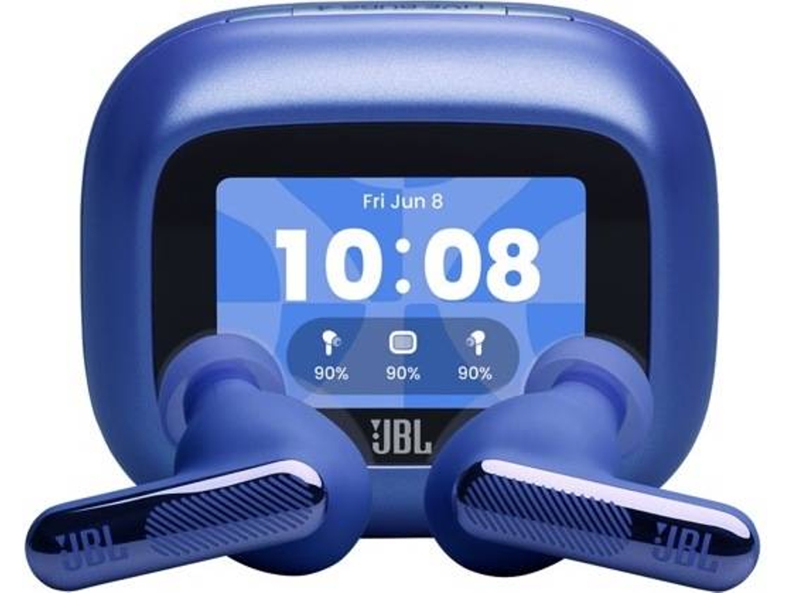 Auscultadores Bluetooth JBL Live Beam 4 (In Ear -  Microfone - Azul)
