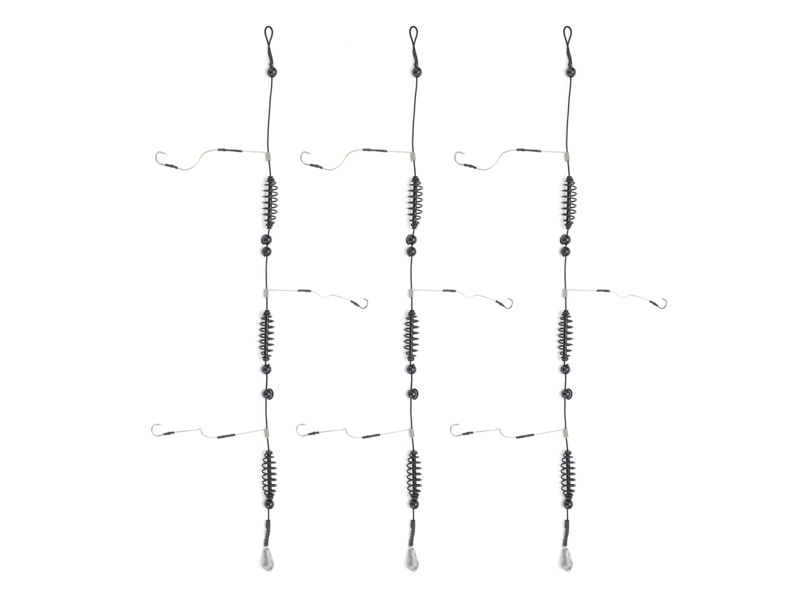 Conjunto de Isca Artificial com Anzol e Gaiola 15g