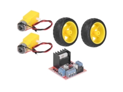 Pneus E Rodas De Carro Rc, Motores Elétricos Dc3‑6v, Módulo L298n Para Acessórios De Carro Controle Remoto