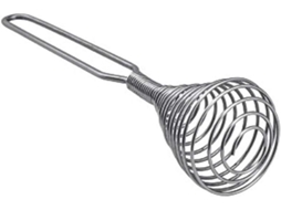 Batedor De Ovos Manual Espiral Prático Para Cozinha, Utensílio Portátil Para Leite, Bebidas, Café, Shake, Espumador, Misturador
