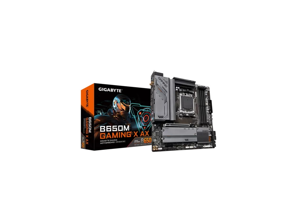 Placa mãe GIGABYTE B650M GAMING X AX