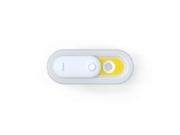 Luz Noturna Pequena com Sensor de Presença e Interruptor Amarelo, Usb BRILVIBERA