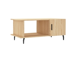 Mesa de Centro Madeira Processada Carvalho Sonoma MAISON EXCLUSIVE (90x50x40 cm)