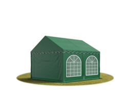 Tenda para Festas 3x4 M, PVC 750, com Base Reforçada, Porta-Ferramentas Verde Escuro