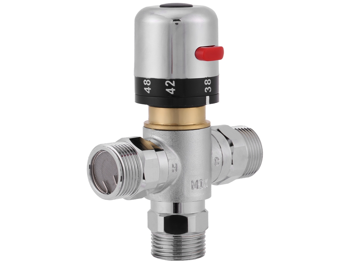 Válvula Termostática Mistura Água Solar Dn20